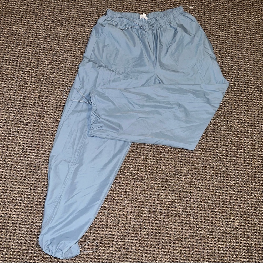 Parachute jogger or wide leg pants